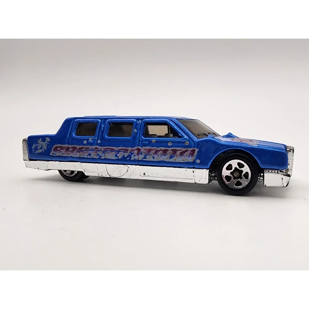 Hot Wheels Blue 1990 Bang! Blam!‎ Car Made in Malaysia